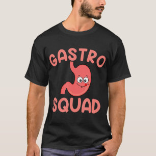 Camiseta escuadrón gastronómico Endoscopía Gastroenterologí