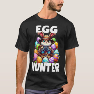 Camiseta Escuadrón gráfico de caza de huevos en Semana Sant