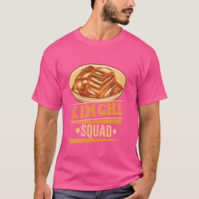 Camiseta Escuadrón kimchi surcoreano de kimchi (Anverso)