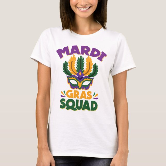 Camiseta Escuadrón Mardi Gras (Anverso)