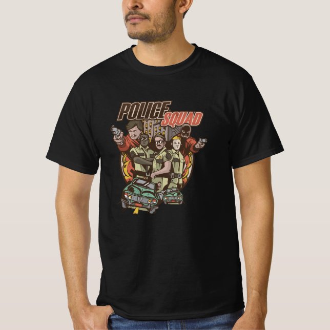 Camiseta Escuadrón policial (Anverso)