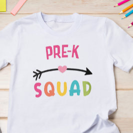 Camiseta Escuadrón pre-K