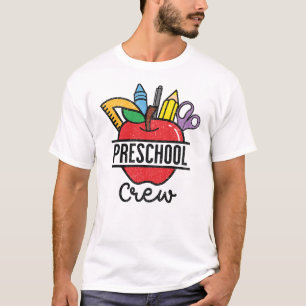 Camiseta Escuadrón preescolar de equipo de enseñanza preesc