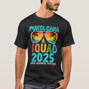 Camiseta Escuadrón Punta Cana 2025 Amigos Familia Vacacione