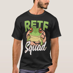 Camiseta Escuadrón RETF Rana de árbol de ojos rojos