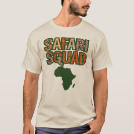 Camiseta Escuadrón Safari, regalo de Safari Africano
