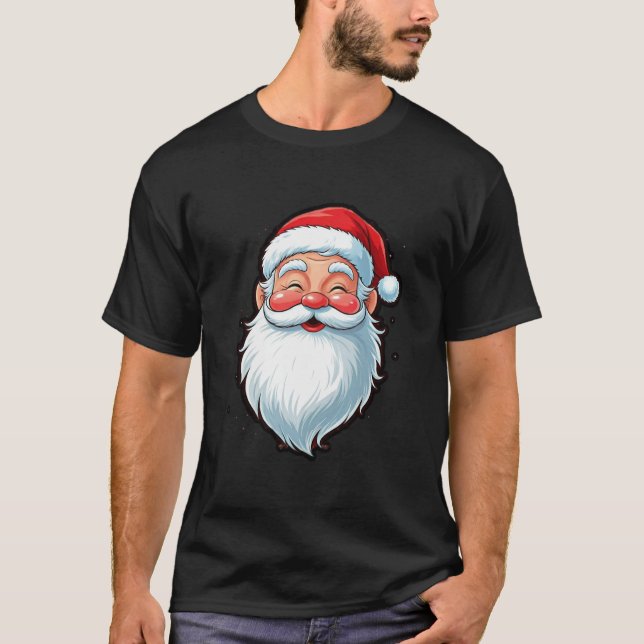 Camiseta "Escuadrón Santa: Diseño de Navidades festivos" (Anverso)