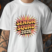 Escuadrón Senior Clase de Graduación Retro 2026