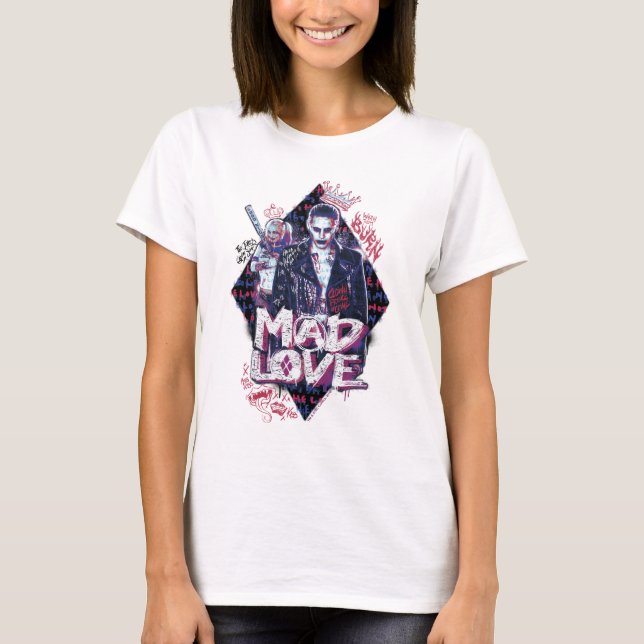 Camiseta Escuadrón suicida | Amor Loco (Anverso)