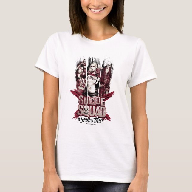 Camiseta Escuadrón suicida | Chicas de escuadrón "En Escuad (Anverso)