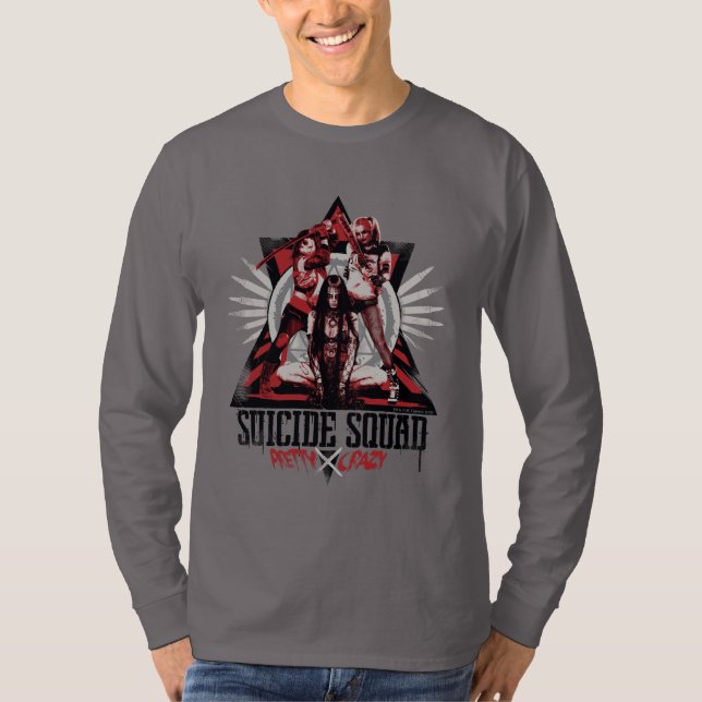 Camiseta Escuadrón suicida | Chicas del Escuadrón Loco de B (Anverso)