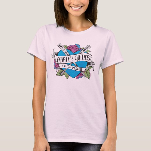 Camiseta Escuadrón suicida | Corazón de la sala de tatuajes (Anverso)