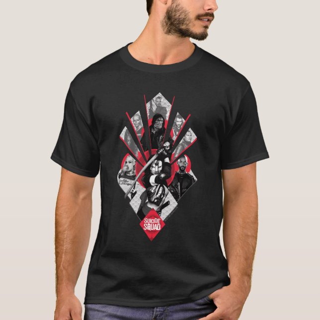 Camiseta Escuadrón suicida | Equipo de tareas X Gráfico jap (Anverso)