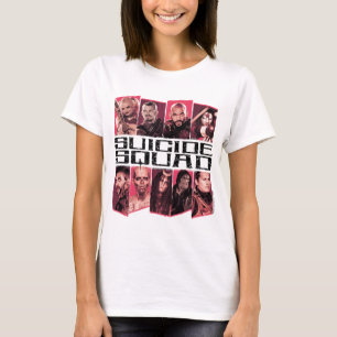 Camiseta Escuadrón suicida Grupo de trabajo X Emblema