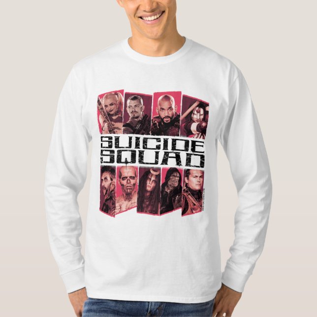 Camiseta Escuadrón suicida | Grupo de trabajo X Emblema (Anverso)