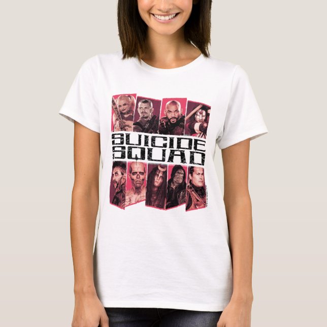 Camiseta Escuadrón suicida | Grupo de trabajo X Emblema (Anverso)