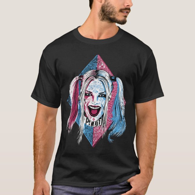 Camiseta Escuadrón suicida | Harley Laugh 2 (Anverso)