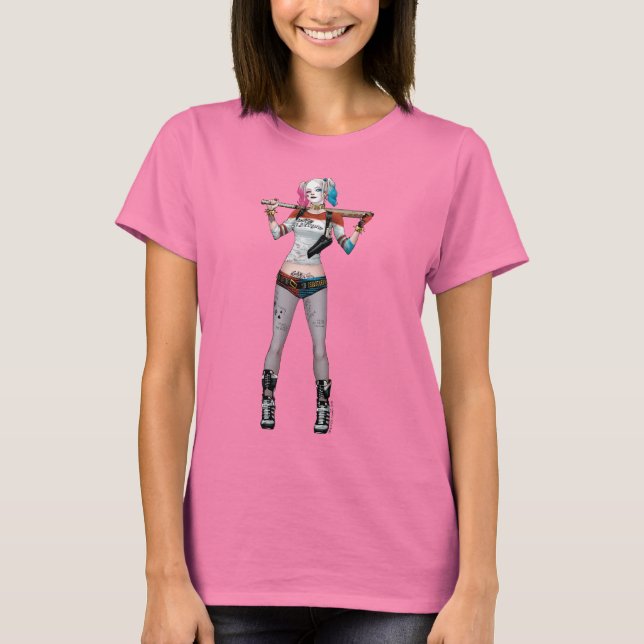 Camiseta Escuadrón suicida | Harley Quinn 2 (Anverso)