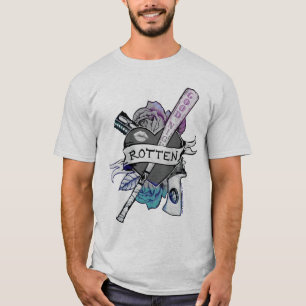Camiseta Escuadrón suicida   Harley Quinn "Rotten Tattoo Ar