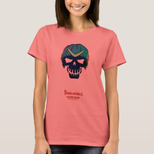 Camiseta Escuadrón suicida   Icono de cabeza de Boomerang