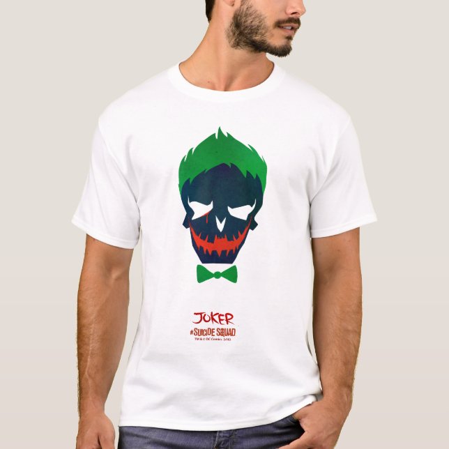 Camiseta Escuadrón suicida | Icono de cabeza de broma (Anverso)