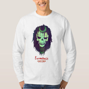 Camiseta Escuadrón suicida   Icono de cabeza de encantamien