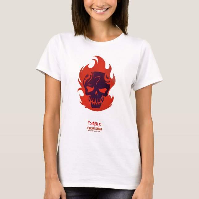 Camiseta Escuadrón suicida | Icono de Diablo (Anverso)
