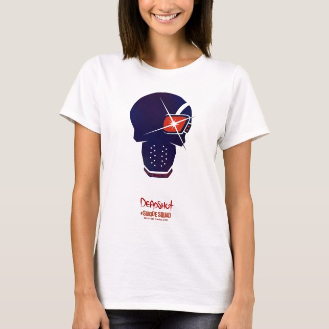 Camiseta Escuadrón suicida | Icono de la cabeza de la toma (Anverso)