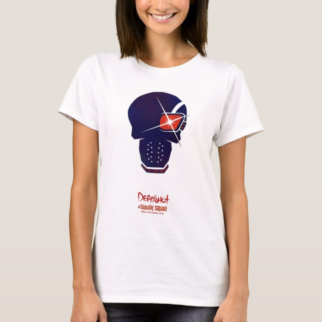 Camiseta Escuadrón suicida | Icono de la cabeza de la toma (Anverso)
