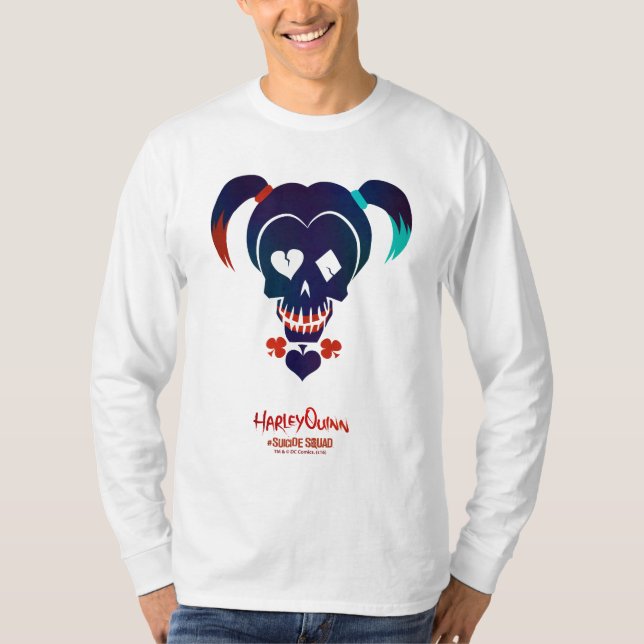 Camiseta Escuadrón suicida | Icono Harley Quinn (Anverso)