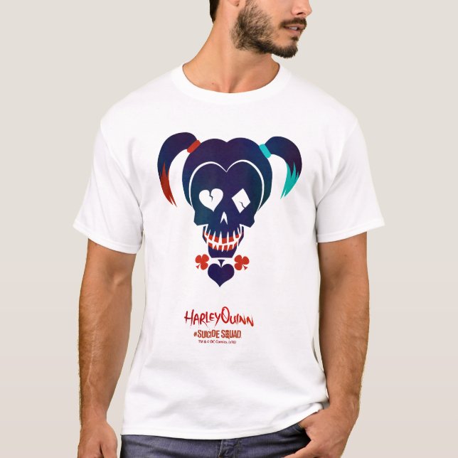 Camiseta Escuadrón suicida | Icono Harley Quinn (Anverso)