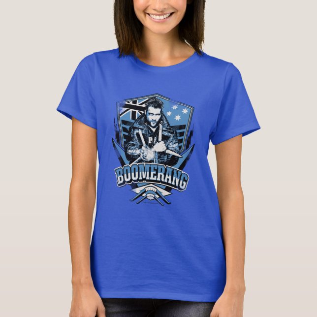 Camiseta Escuadrón suicida | Insignia de Boomerang (Anverso)
