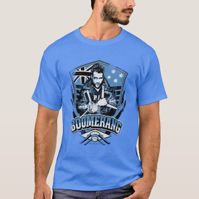 Camiseta Escuadrón suicida | Insignia de Boomerang (Anverso)