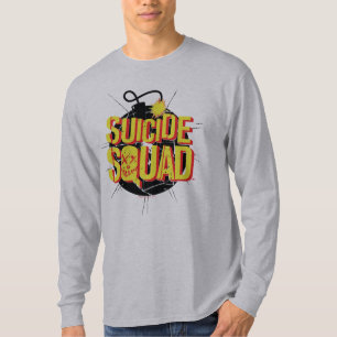 Camiseta Escuadrón suicida   Logotipo de bomba 3