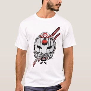 Camiseta Escuadrón suicida Máscara de Katana y arte de ta