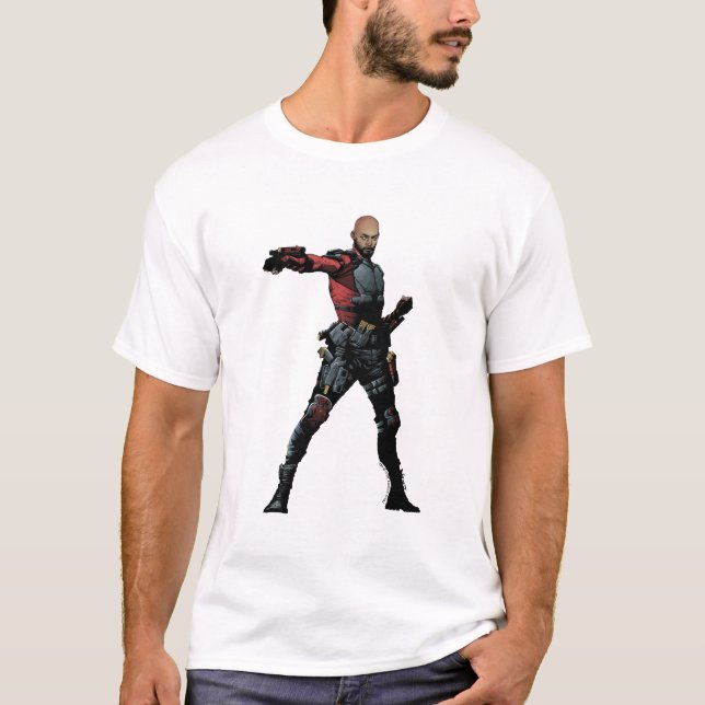 Camiseta Escuadrón suicida | Obra de historietas de última  (Anverso)