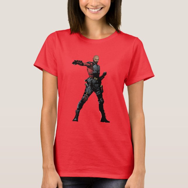 Camiseta Escuadrón suicida | Obra de historietas de última  (Anverso)