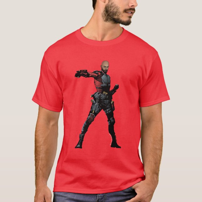 Camiseta Escuadrón suicida | Obra de historietas de última  (Anverso)