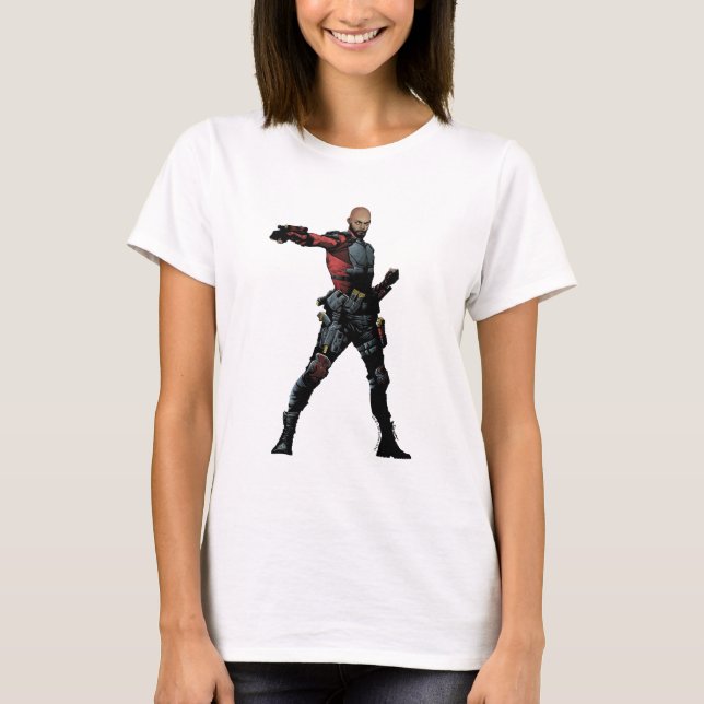 Camiseta Escuadrón suicida | Obra de historietas de última  (Anverso)