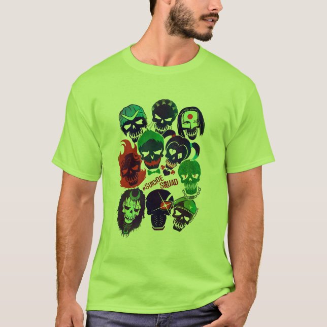 Camiseta Escuadrón suicida | Pérdida de grupo (Anverso)