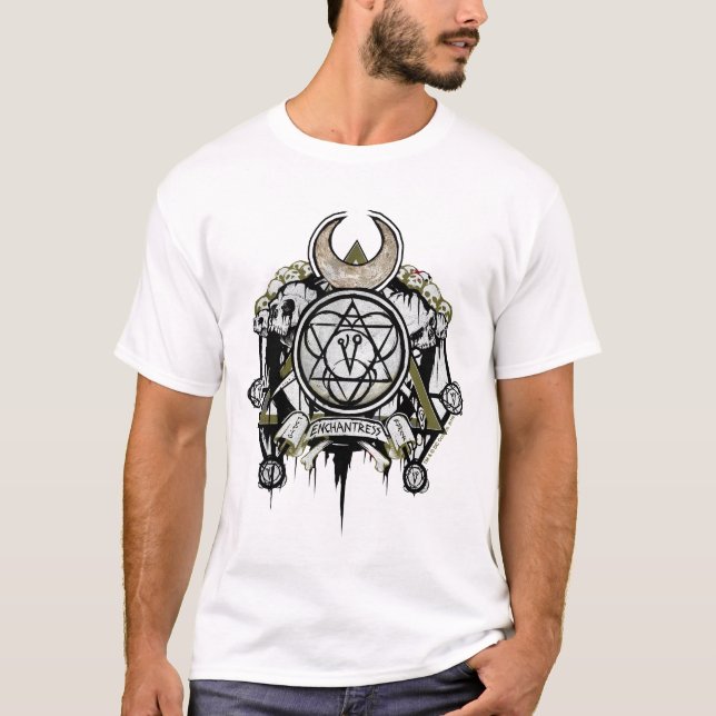 Camiseta Escuadrón suicida | Símbolos de encantos Tattoo Ar (Anverso)