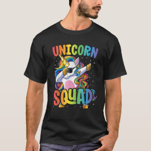 Camiseta Escuadrón Unicornio para mujeres Chicas de niños D