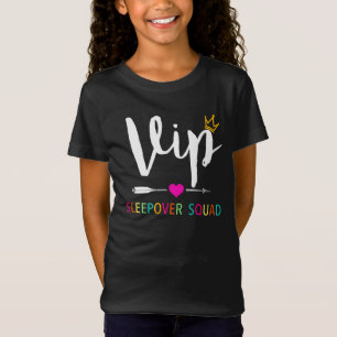 Camiseta Escuadrón VIP Sleepover Ideal para el Fiesta de Sl