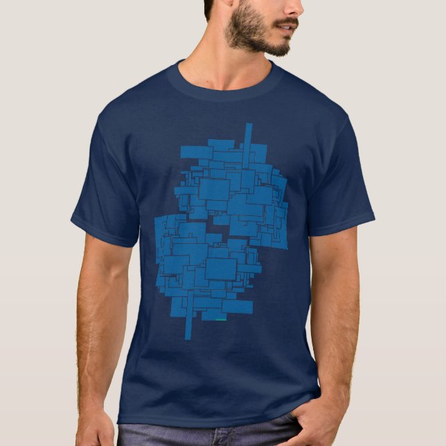 Camiseta Escuadrones de arquitectura de arte alienígena lab (Anverso)