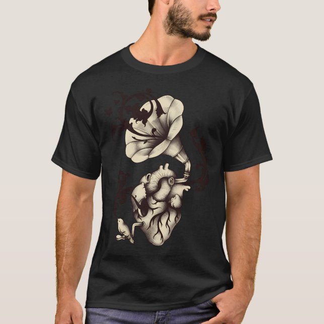 Camiseta Escucha a tu corazón (Anverso)