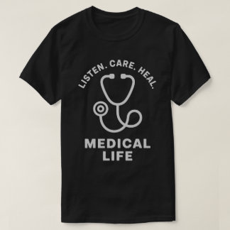 Camiseta Escucha Cuida Sana Tee