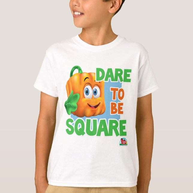 CAMISETA ESCUCHA EL PUMPKIN CUADRADO - ¡ATREVÉS A SER CUADR (Anverso)