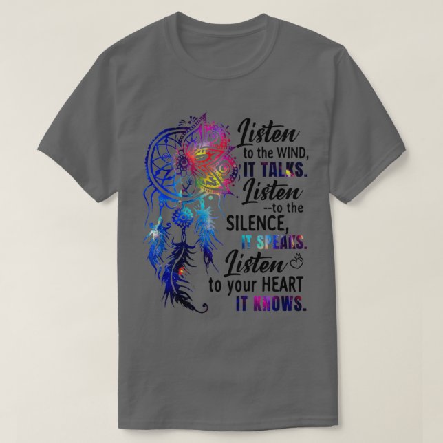 Camiseta Escucha El Viento Que Habla 1 (Diseño del anverso)