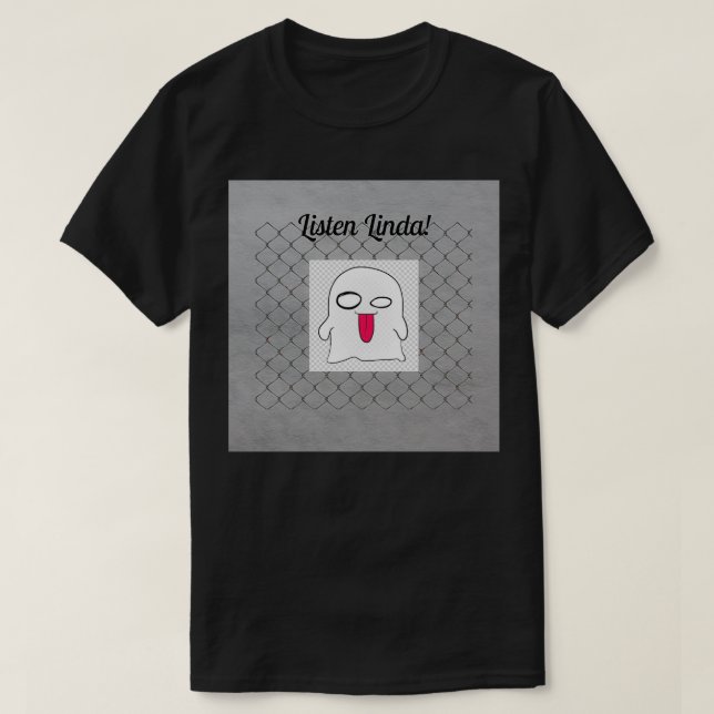 Camiseta Escucha Linda (Diseño del anverso)