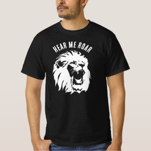 Camiseta Escúchame Roar Lion Face T-Shirt